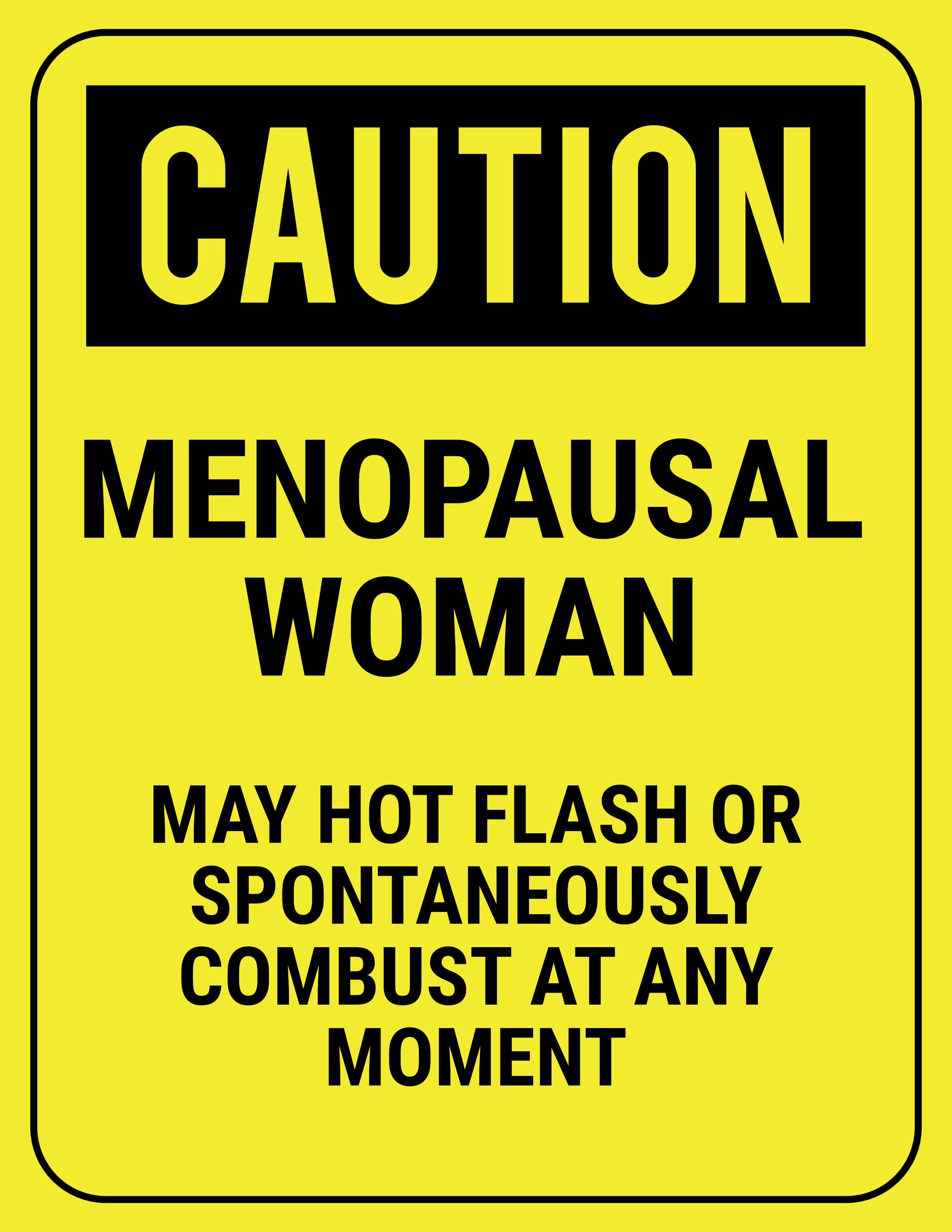 CAUTION WOMEN AT WORK FREE SHIPPING COMICAL SIGN #3360     LP38 U POSTER